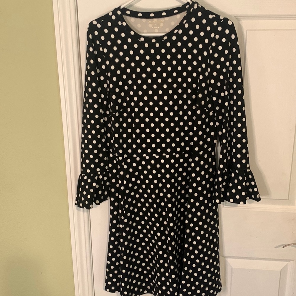 Polka dot mini dress